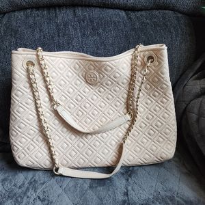 Tory Burch leather handbag shoulder bag